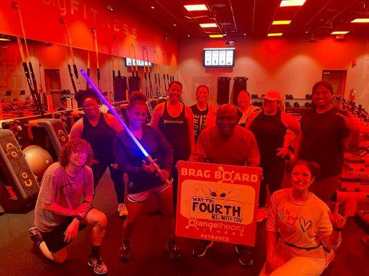 May the 4th be with you! Best workout ever!!!