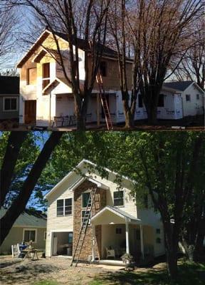 Siding Before And After