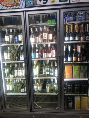 Cold wine selection