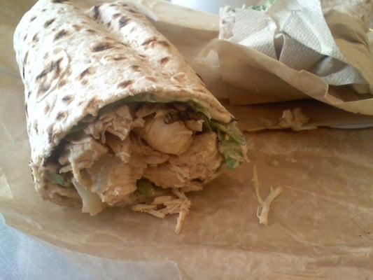 Hummus Chicken Wrap