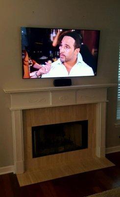 Seamless HDTV Installation!