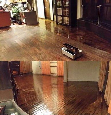 wood floor refinishing DC