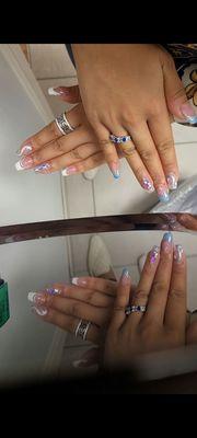 Gel Set With Design &Gems