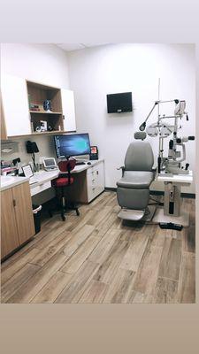 Clean, spacious, updated exam rooms