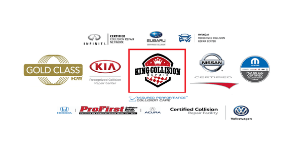 Certified by many manufactures to repair vehicles to pre-accident condition.