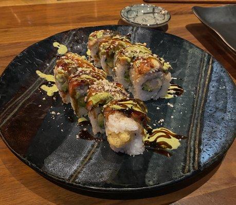 The "Picasso" roll. Delicious!!!