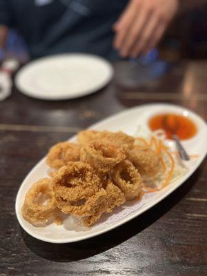 Pla Muek Tod (Fried Calamari)