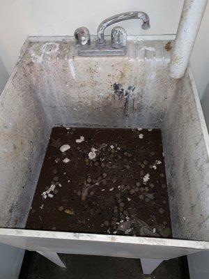 They decided to use my tub, sink and mop sink for the sewage water from the shop vacs and tubs.