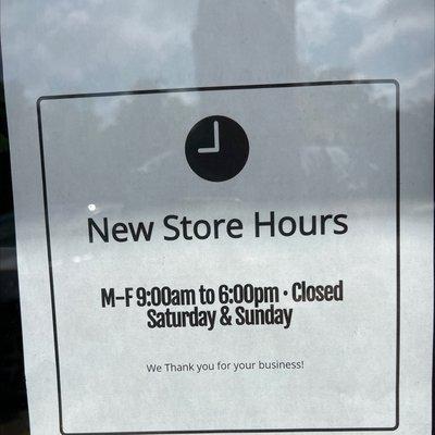 U-FIX-IT store hours