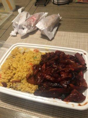 C18. Boneless Spare Ribs Plate