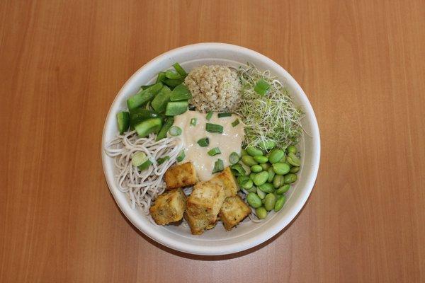 "Sending Noodles" - cold soba noodle bowl