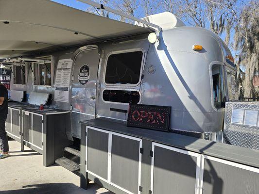 Their new food truck at the Johnsons Village Marketplace, next to Clermont's Historic Village - 2/3/24