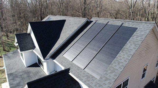 GAF Timberline Solar Shingles
 
 Roofing, Windows, Siding, Gutters, Doors, Solar | Exterior Contractor Near Me |Maryland, Virginia, DC