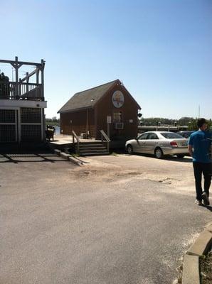 Ice cream shack off the pier