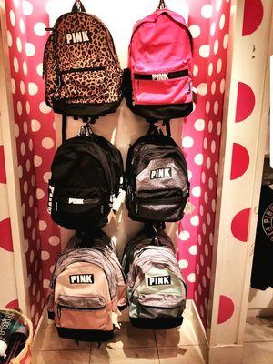 Backpacks for pink fans