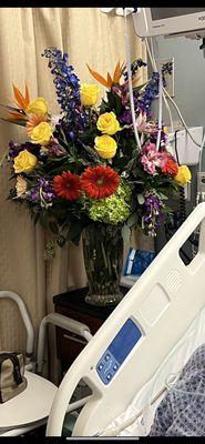 Arrangement from Bloomingdale Florist