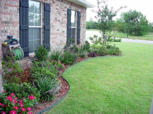 Mulch and bed