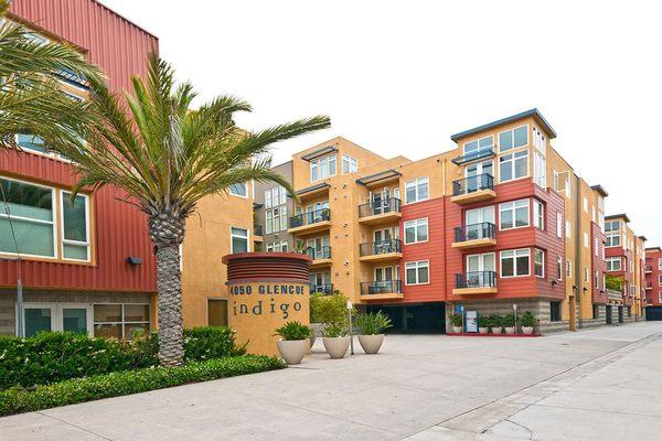 Indigo condominiums in Marina Loft District