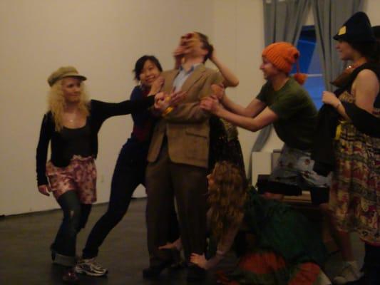 A Festival of Fools Rehearsal at TERMiNAL, March 2010