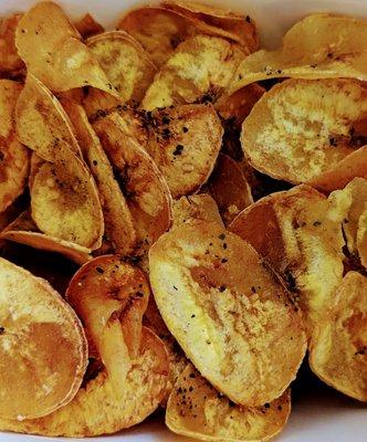 Plantain chips.