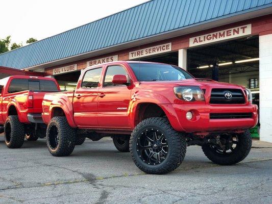 Toyota Tacoma after the 2Bros Treatment.