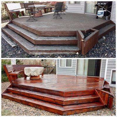 Deck Stain & Refinish