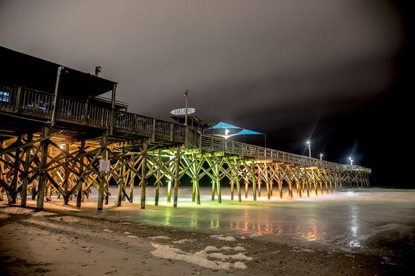 Pier14 at night.