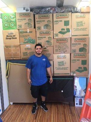 Edwin, experienced mover for Belfor Moving, Call 707-358-6678