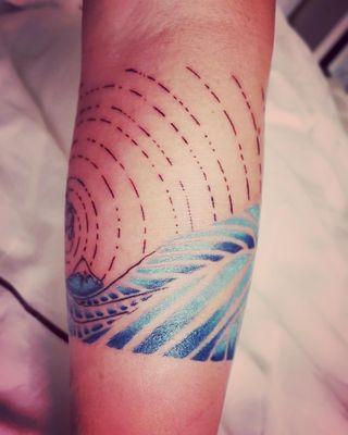 Tattoo the great wave off kanagawa