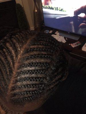 Fishbone braids