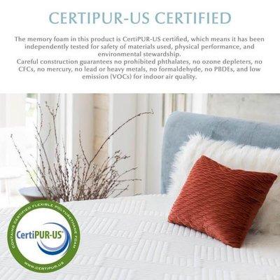 Toxic Chemical Free. All Mattresses Certipur-US Certified.