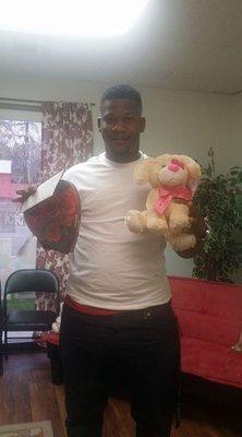 Thank you Tyrease, enjoy your Valentines Visa Promotion!