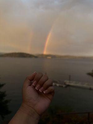 Nail Art , Rainbow