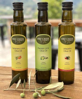 Turn up the heat with these delicious Olive Oils from Trattore Farms!