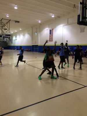 Spring high school basketball league!