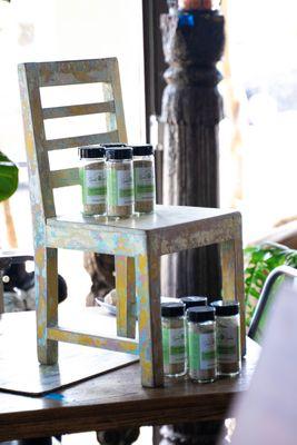 Home Goods Display of our organic seasoning