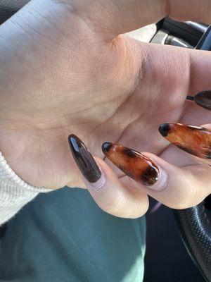 How they left my nail