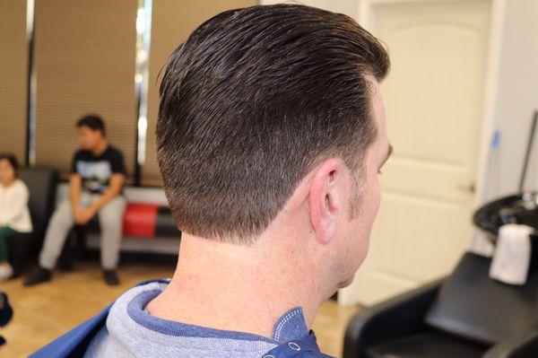 We don't only specialize in fades we can do any style of hair cuts. Cut by Javier