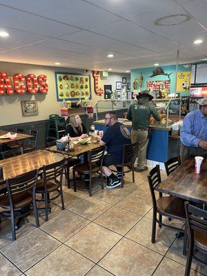 Dining area