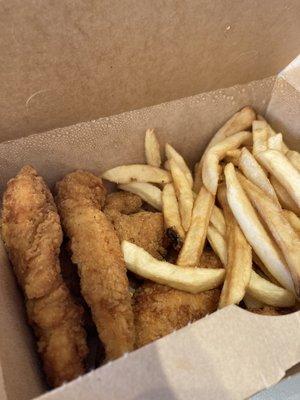 Tenders and fries