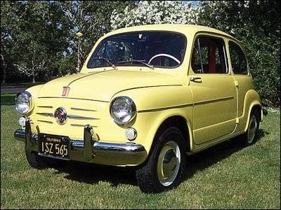 "Luigi" - 1963 Fiat - "The little yellow car that is always out front"