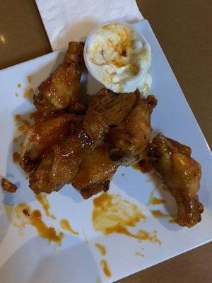 Award Winning Honey Hot Wings