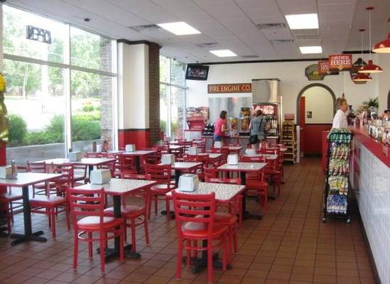 Firehouse Subs - Nashville, TN on Charlotte Pike: Dining Room