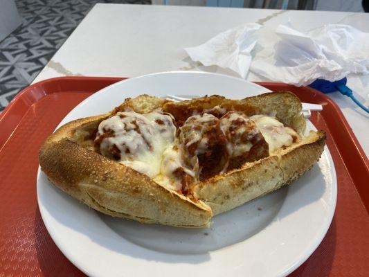 Meatball sandwich