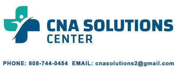 New Phone: 808-744-0454 and Email: : cnasolutions2@gmail.com