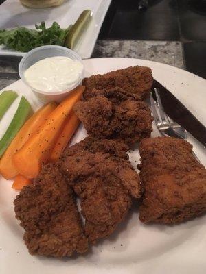 Boneless dry rub wings - one of TONS of delicious wing preparations