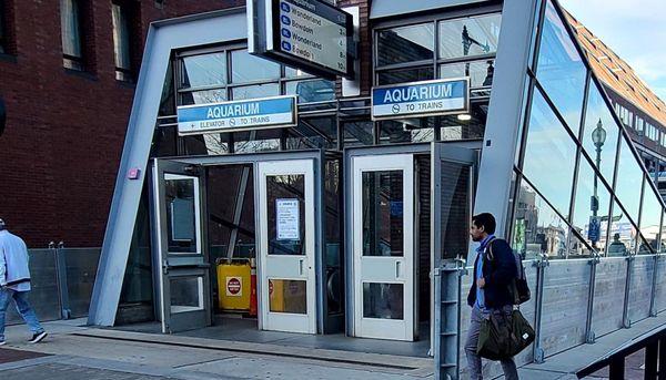 Aquarium MBTA Station