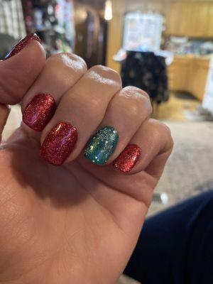 Christmas nails!!