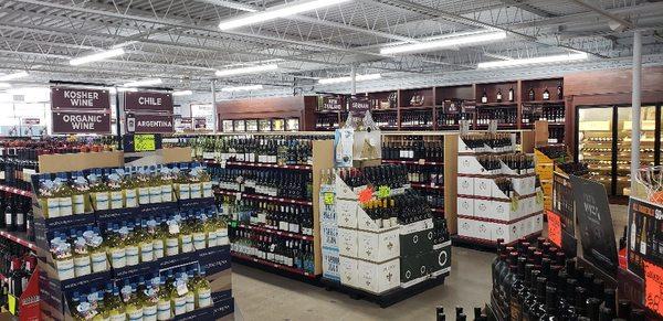 This is only half the vast wine area