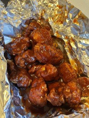 Honey BBQ Boneless Wings